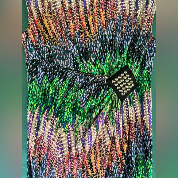 TIANA B.. PL multi-colored midi dress - Picture 3 of 8